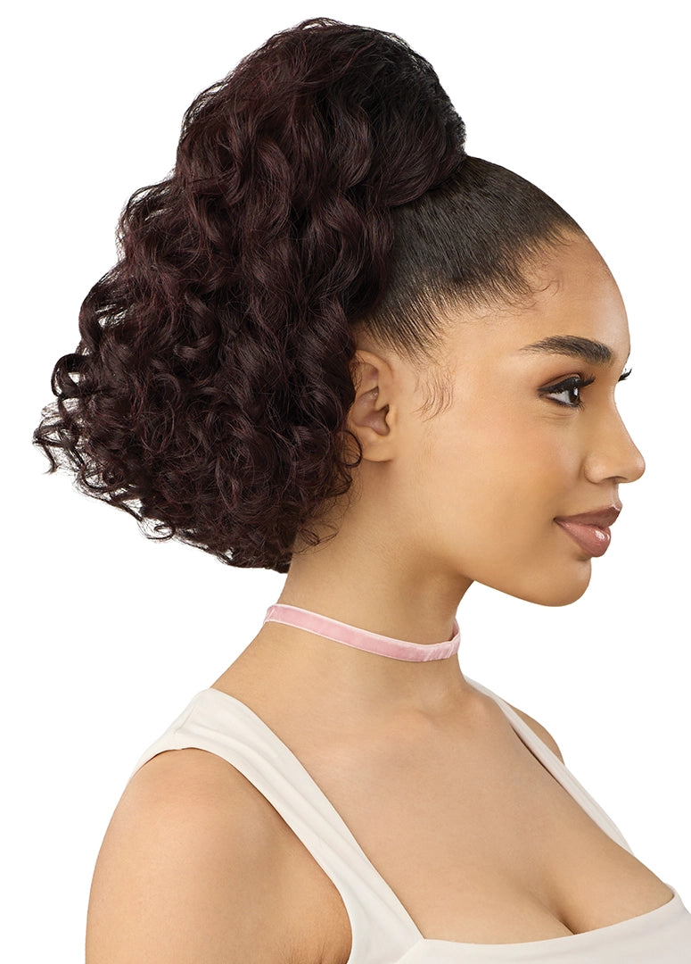 Outre Premium Synthetic Pretty Quick Ponytail Kaviana PQDPKAV - Elevate Styles