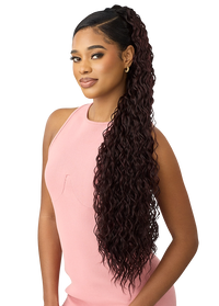 Thumbnail for Outre Premium Synthetic Pretty Quick Ponytail Mahala PQDPMHL - Elevate Styles