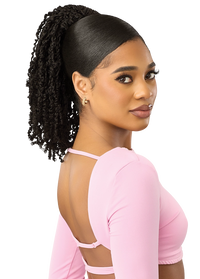 Thumbnail for Outre Premium Synthetic Pretty Quick Ponytail Yanki Curl 14