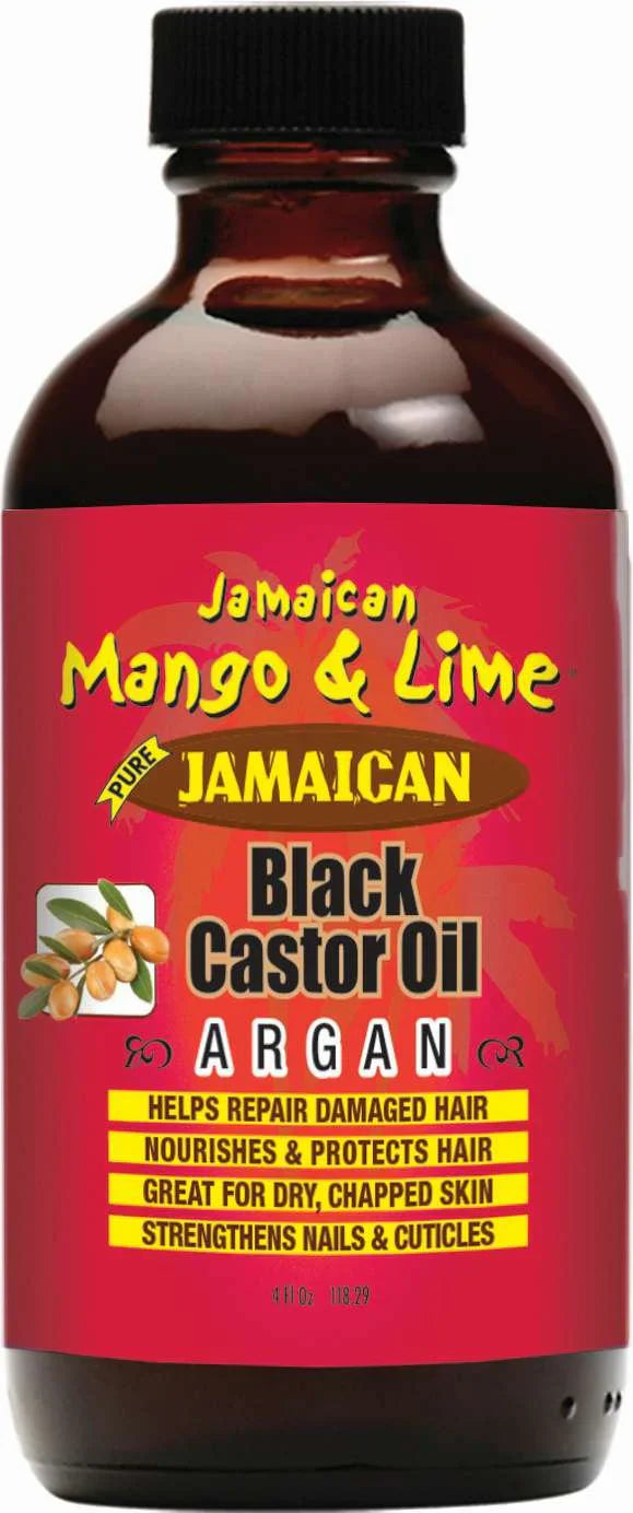 Jamaican Mango and Lime Jamaican Black Castor Oil Argan 4 oz - Elevate Styles