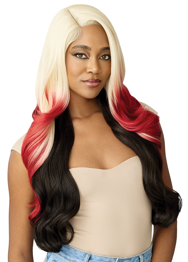 Outre Color Bomb Lace Front Wig Birkley - Elevate Styles