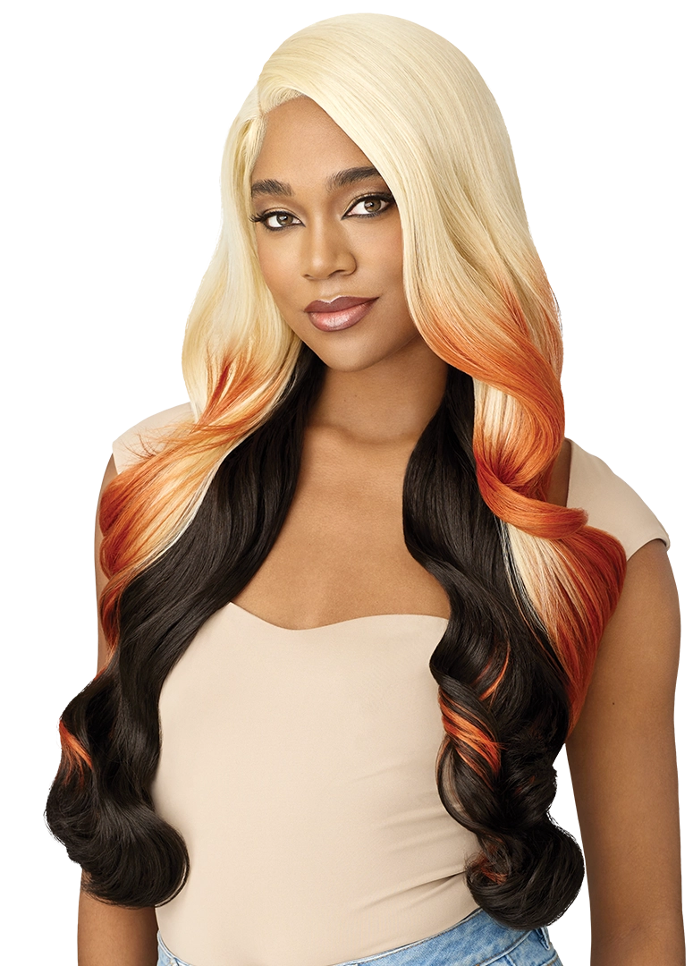 Outre Color Bomb Lace Front Wig Birkley - Elevate Styles