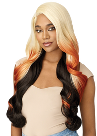 Thumbnail for Outre Color Bomb Lace Front Wig Birkley - Elevate Styles