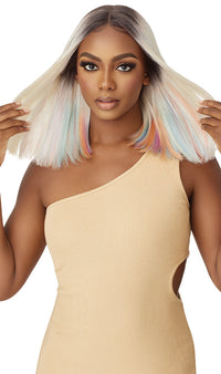 Thumbnail for Outre Color Bomb HD Lace Front Wig Kimia 14