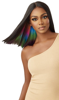 Thumbnail for Outre Color Bomb HD Lace Front Wig Kimia 14