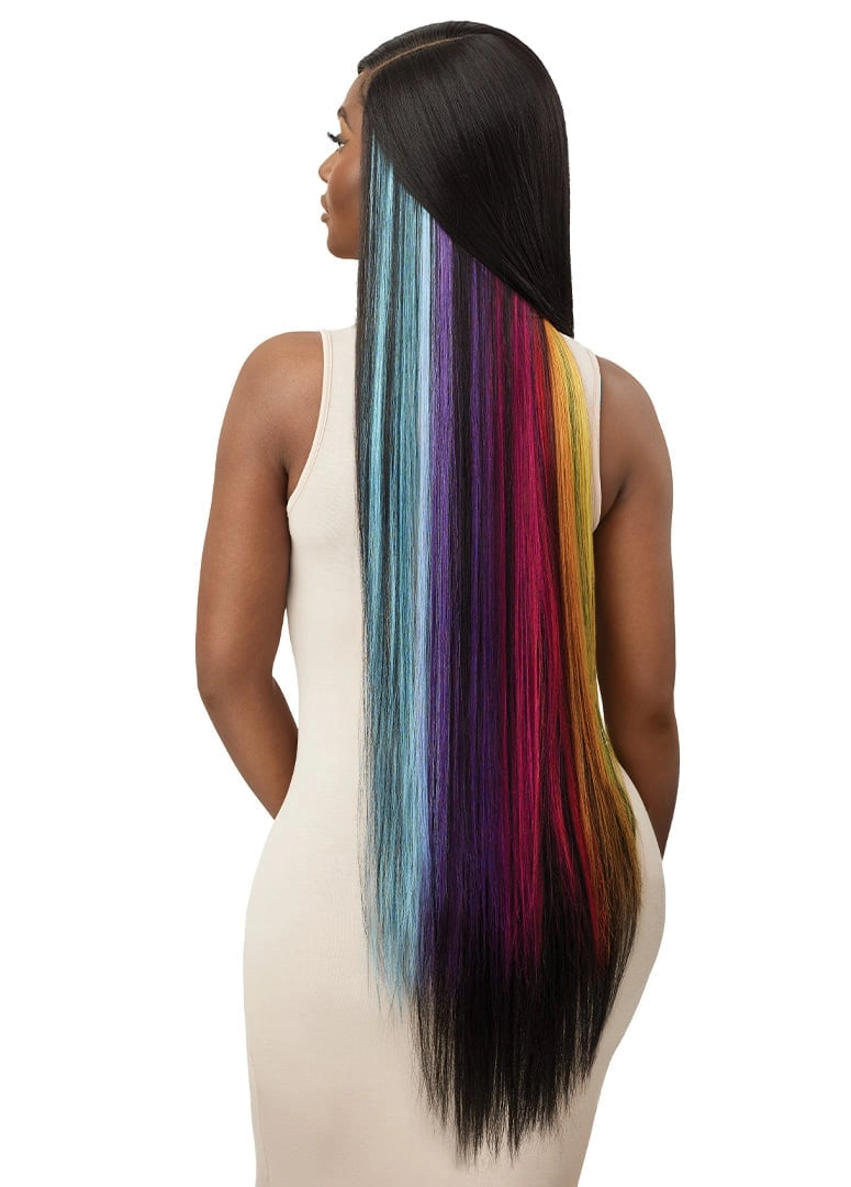 Outre Color Bomb Lace Front Wig Miraj 42" - Elevate Styles