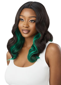 Thumbnail for Outre Synthetic Glueless HD Transparent Lace Front Wig Eastlyn QLEAS - Elevate Styles