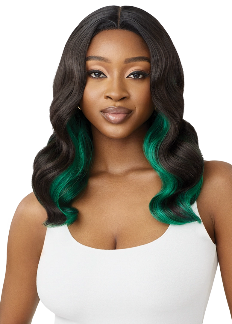Outre Synthetic Glueless HD Transparent Lace Front Wig Eastlyn QLEAS - Elevate Styles