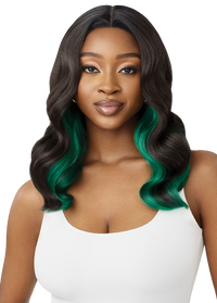 Thumbnail for Outre Synthetic Glueless HD Transparent Lace Front Wig Eastlyn QLEAS - Elevate Styles