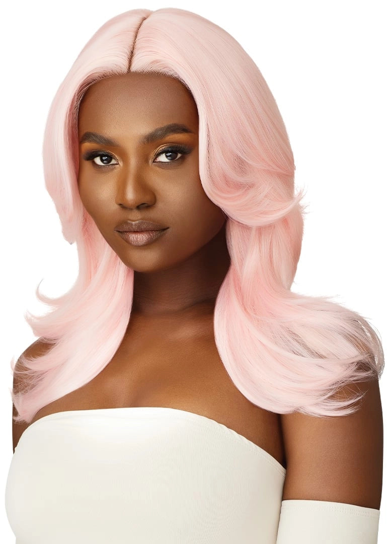 Outre HD Transparent Glueless Lace Pre-Plucked 5" Deep Part Lace Front Wig Harley - Elevate Styles