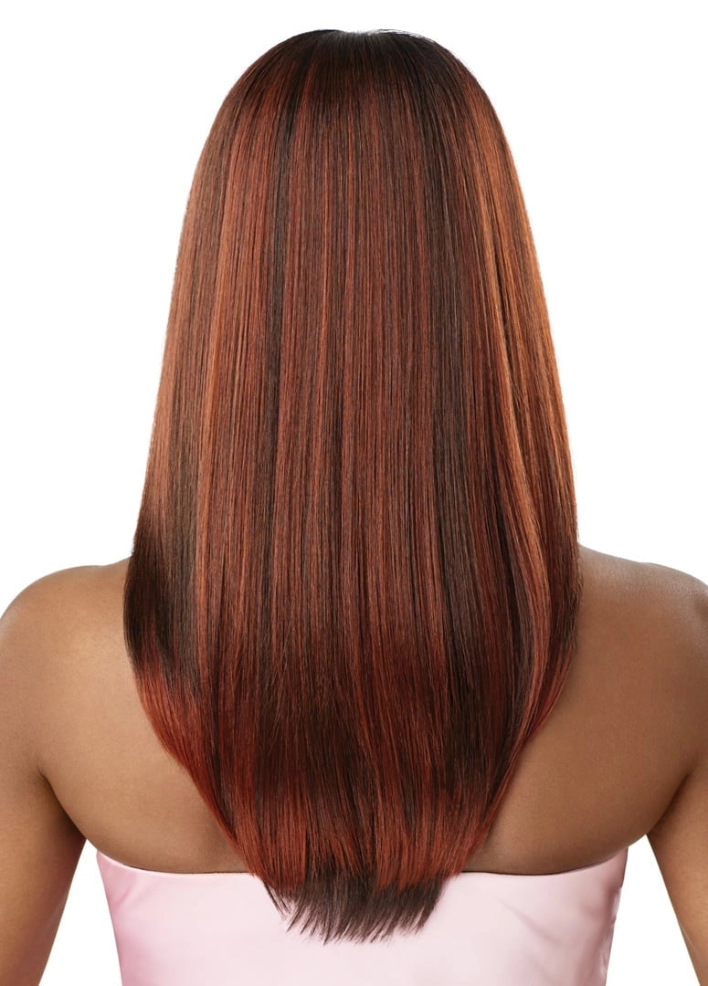 Outre Airtied Human Hair Blend Vanish HD+ Lace Front Wig HHB-Sleek Yaki 20" QLHBFHSY20 - Elevate Styles