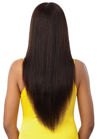 Thumbnail for Outre MyTresses 100% Unprocessed Gold Label Natural Straight 3 Bundle Set  + 13 x 4 HD Closure - Elevate Styles