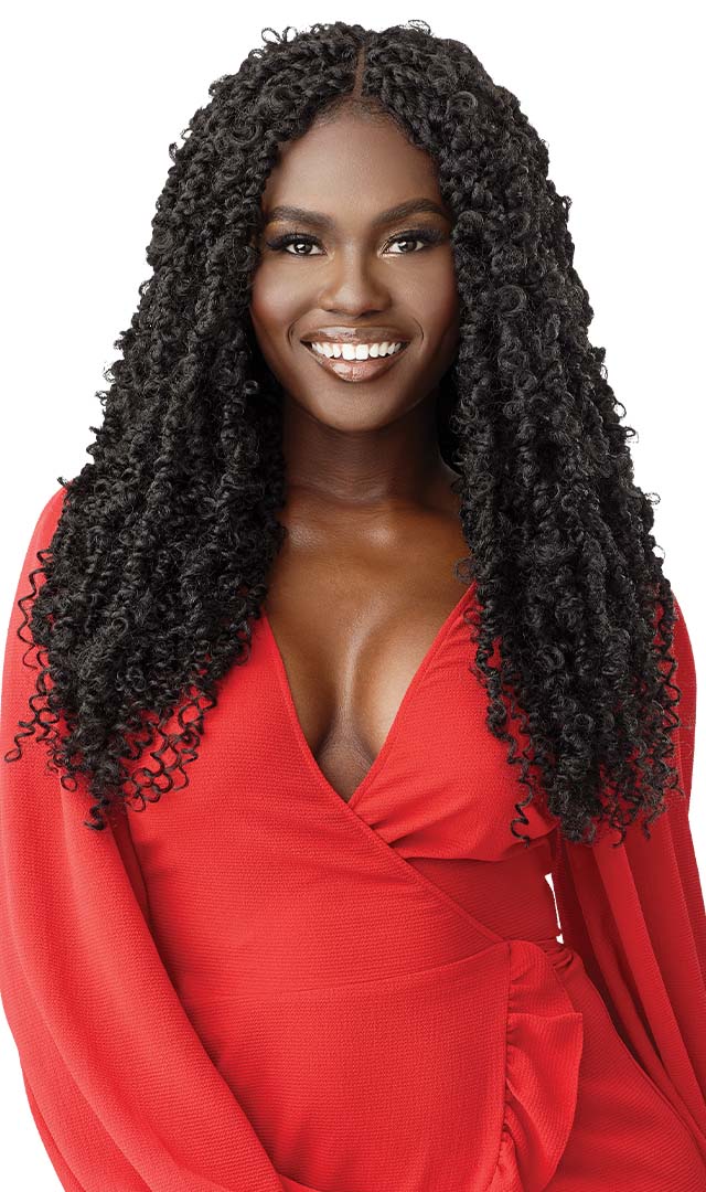Outre X-Pression Twisted Up 4"x 4" LFW-Butterfly Passion Twist 26" - Elevate Styles