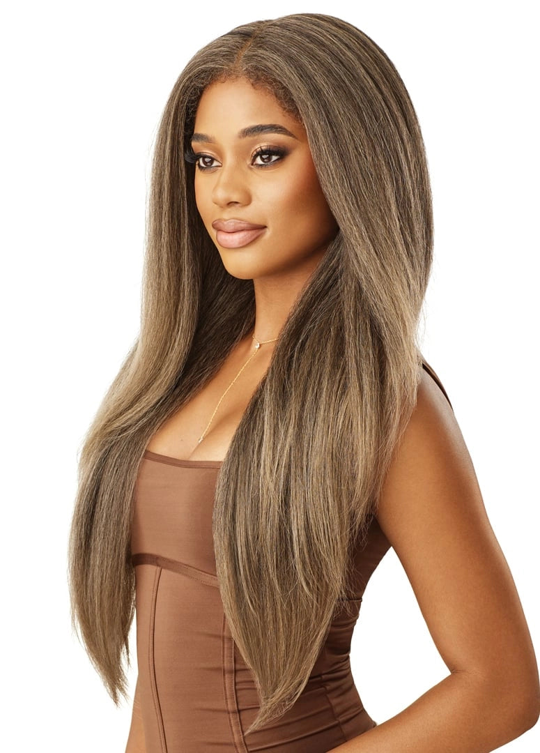 Outre HD Melted Hairline Kinky Soft Edges Lace Front Wig Kinky Soft 1 QLMHKSE1 - Elevate Styles