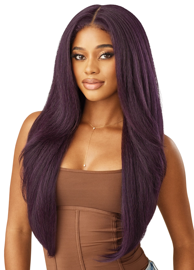 Outre HD Melted Hairline Kinky Soft Edges Lace Front Wig Kinky Soft 1 QLMHKSE1 - Elevate Styles