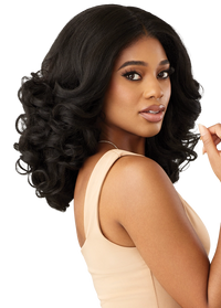 Thumbnail for Outre HD Melted Hairline Kinky Soft Edges Lace Front Wig Kinky Soft 2 QLMHKSE2 - Elevate Styles