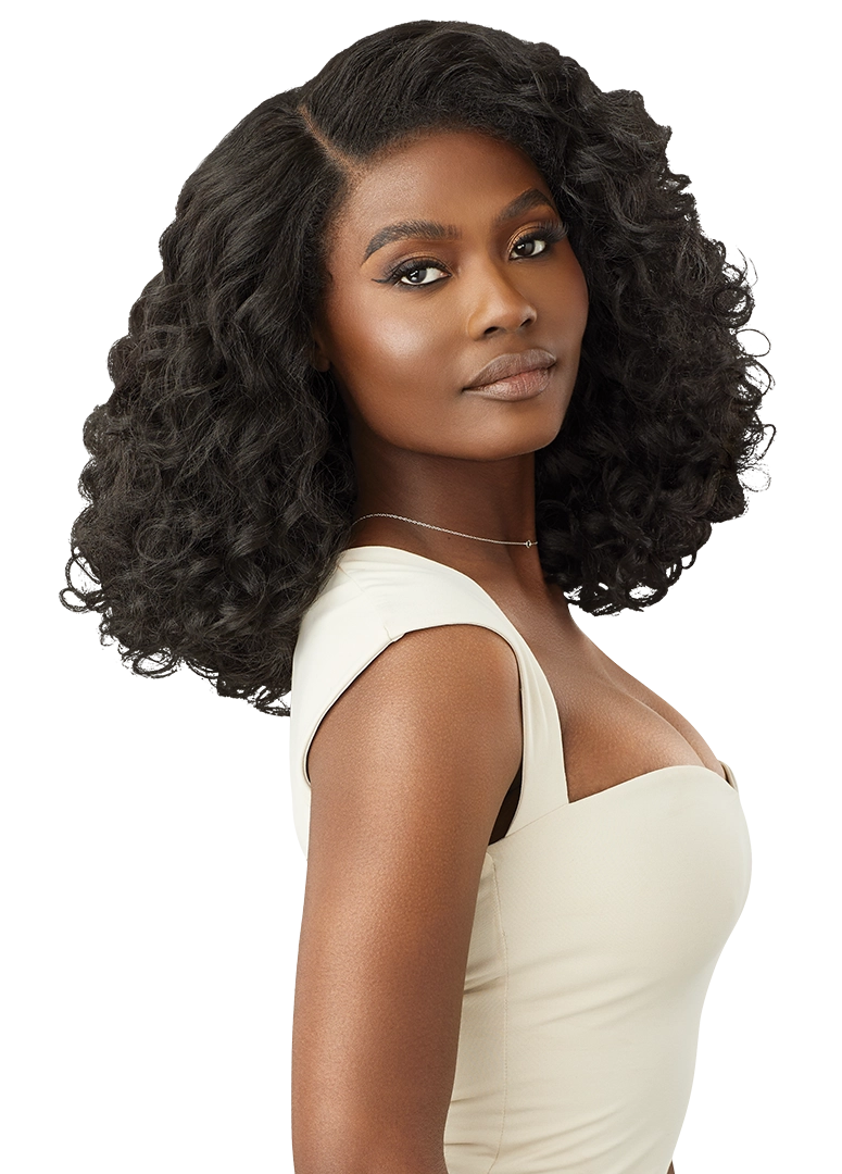 Outre HD Melted Hairline Kinky Soft Edges Lace Front Wig Kinky Soft 4 QLMHKSE4 - Elevate Styles