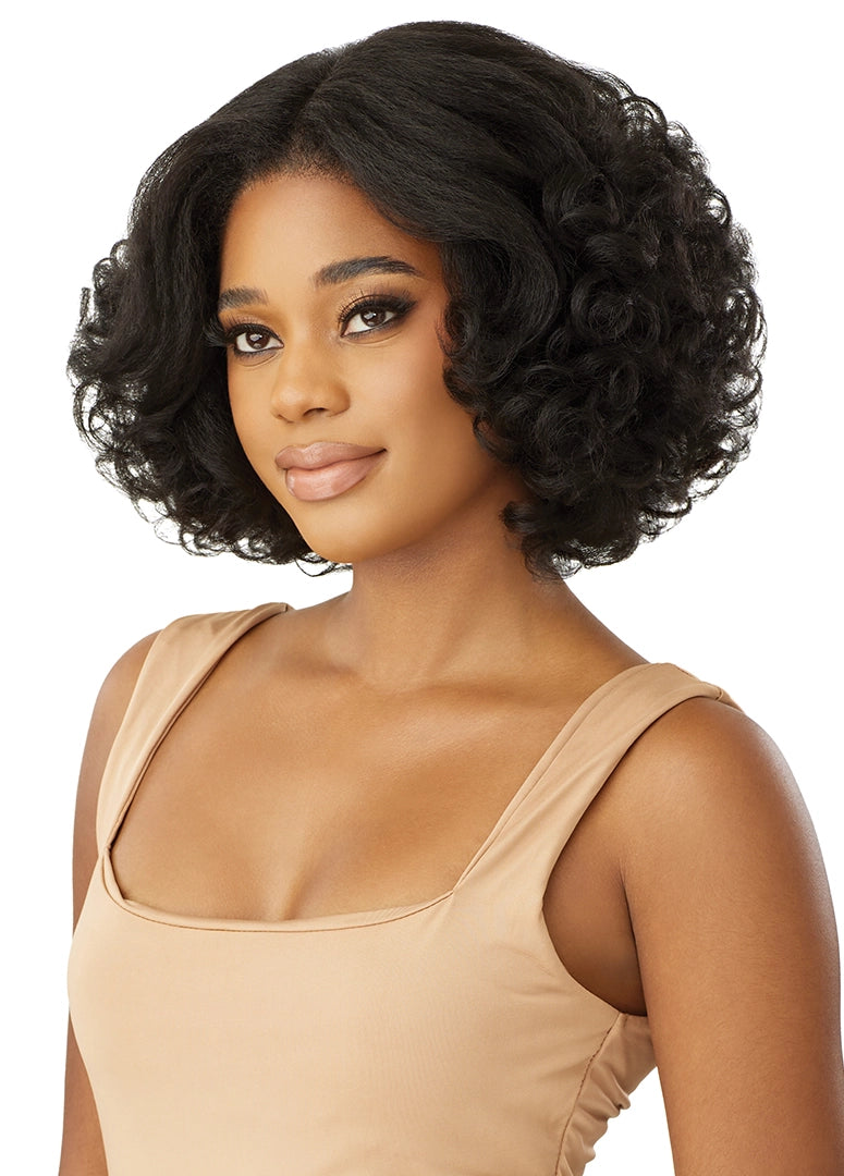 Outre HD Melted Hairline Kinky Soft Edges Lace Front Wig Kinky Soft 5 QLMHKSE5 - Elevate Styles