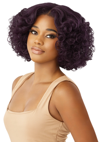 Thumbnail for Outre HD Melted Hairline Kinky Soft Edges Lace Front Wig Kinky Soft 5 QLMHKSE5 - Elevate Styles