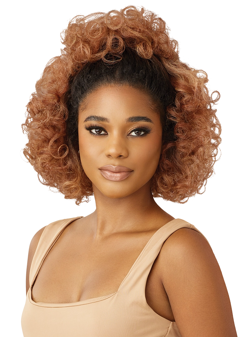 Outre HD Melted Hairline Kinky Soft Edges Lace Front Wig Kinky Soft 5 QLMHKSE5 - Elevate Styles