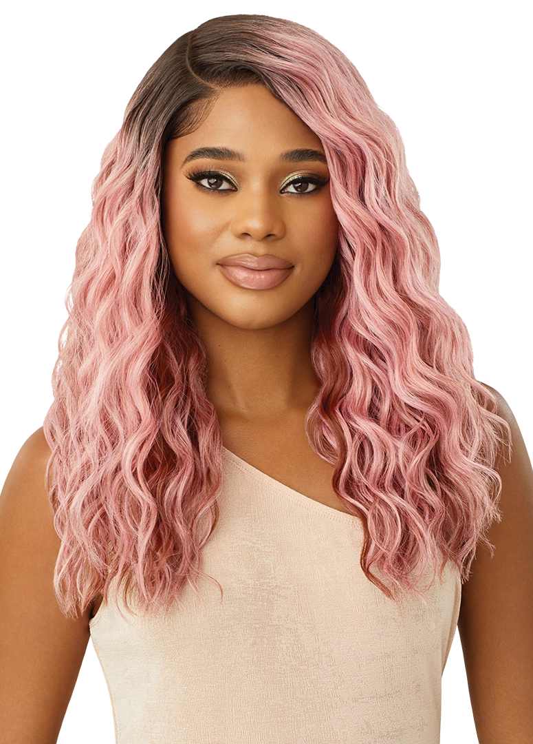 Outre Synthetic Melted Hairline HD Lace Front Wig Caress QLMHCAR - Elevate Styles