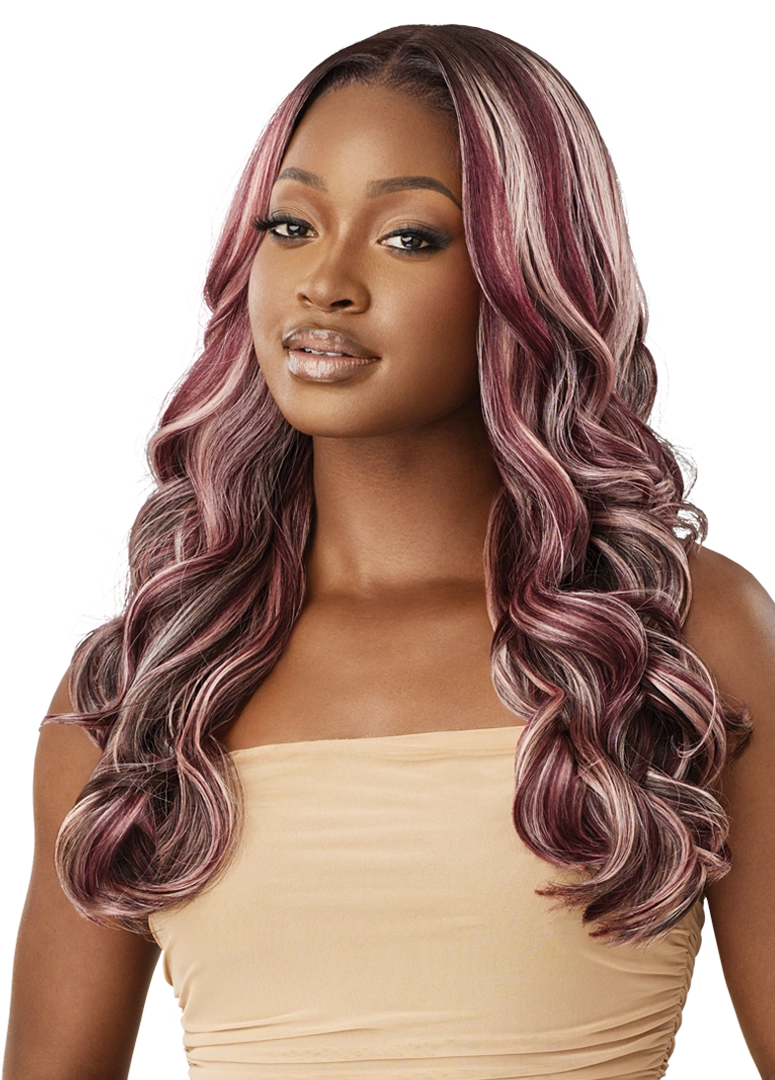 Outre Synthetic Melted Hairline HD Lace Front Wig Ellington QLMHELL - Elevate Styles