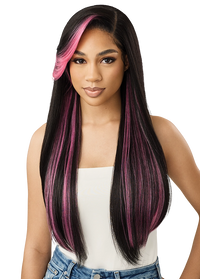 Thumbnail for Outre Synthetic Melted Hairline HD Lace Front Wig MH101 QLMHMH101 - Elevate Styles