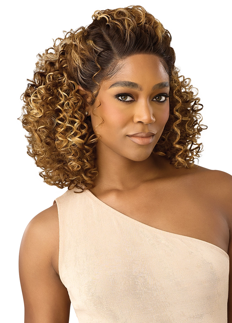 Outre Synthetic Melted Hairline HD Lace Front Wig MH105 QLMHMH105 - Elevate Styles