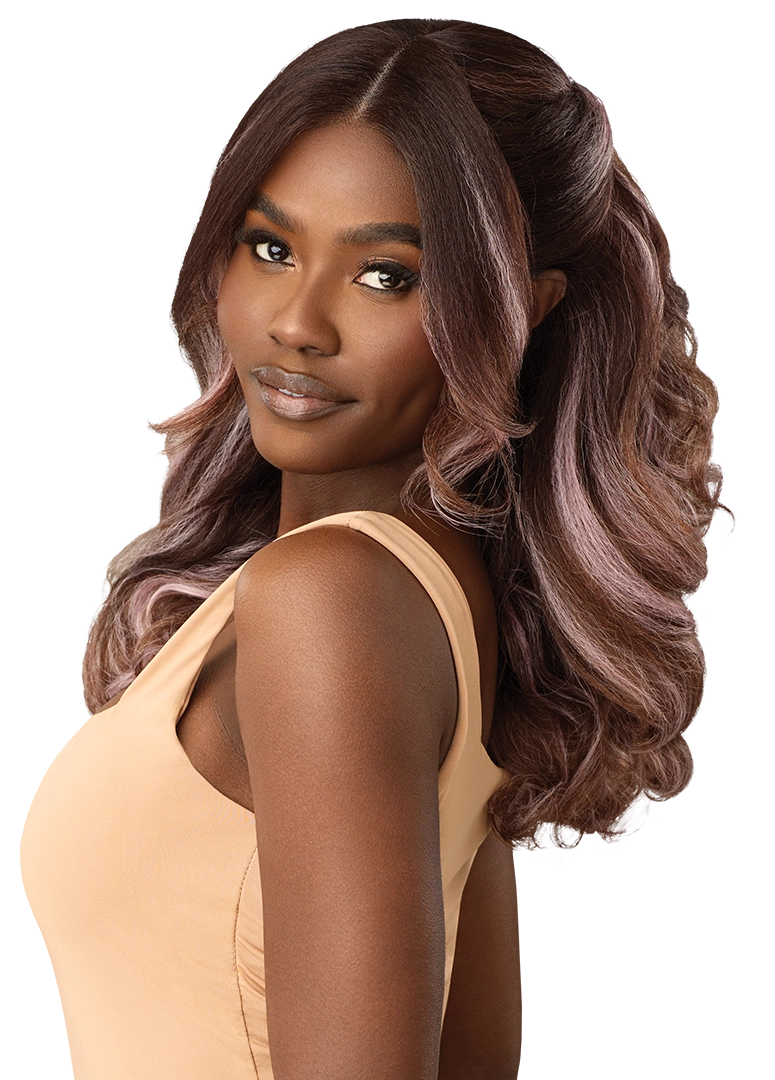 Outre Synthetic Melted Hairline HD Lace Front Wig MH107 QLMHMH107 - Elevate Styles