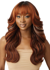 Thumbnail for Outre Synthetic Melted Hairline HD Lace Front Wig Mandisa QLMHMND - Elevate Styles