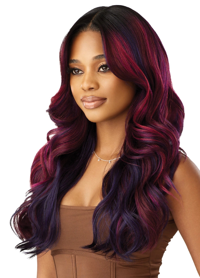 Outre Synthetic Melted Hairline HD Lace Front Wig Alvina QLMHALV - Elevate Styles