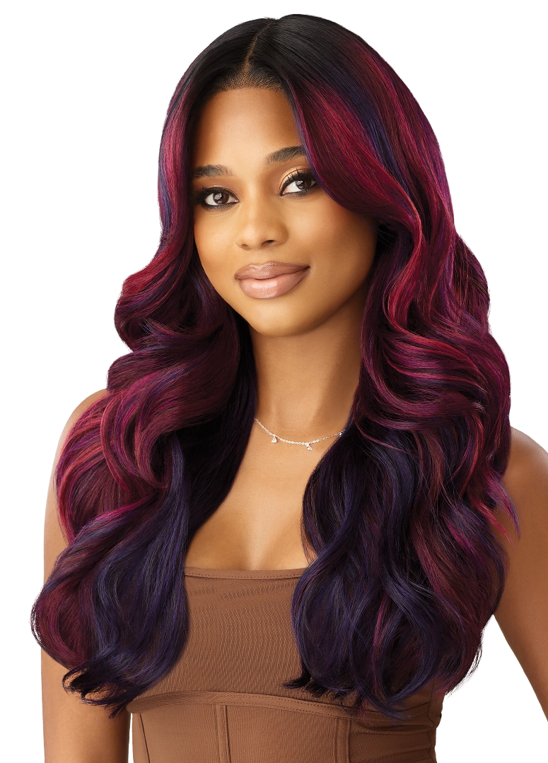 Outre Synthetic Melted Hairline HD Lace Front Wig Alvina QLMHALV - Elevate Styles