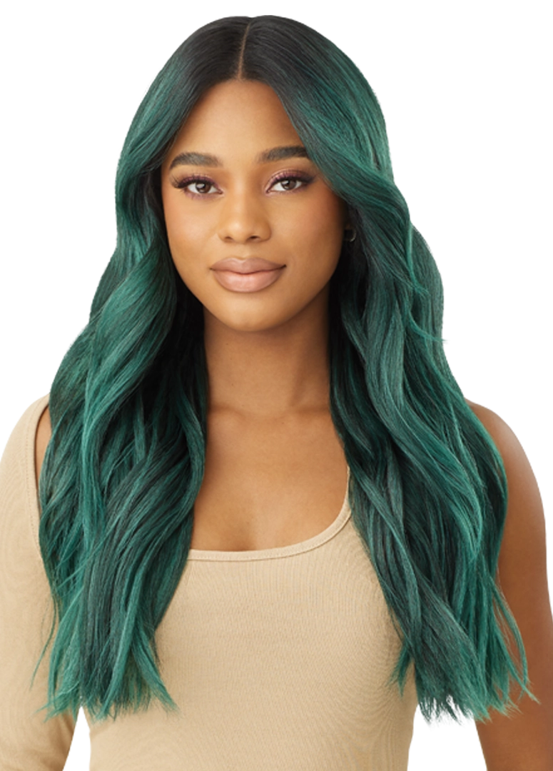 Outre Synthetic Melted Hairline HD Lace Front Wig Caroline QLMHCRL - Elevate Styles