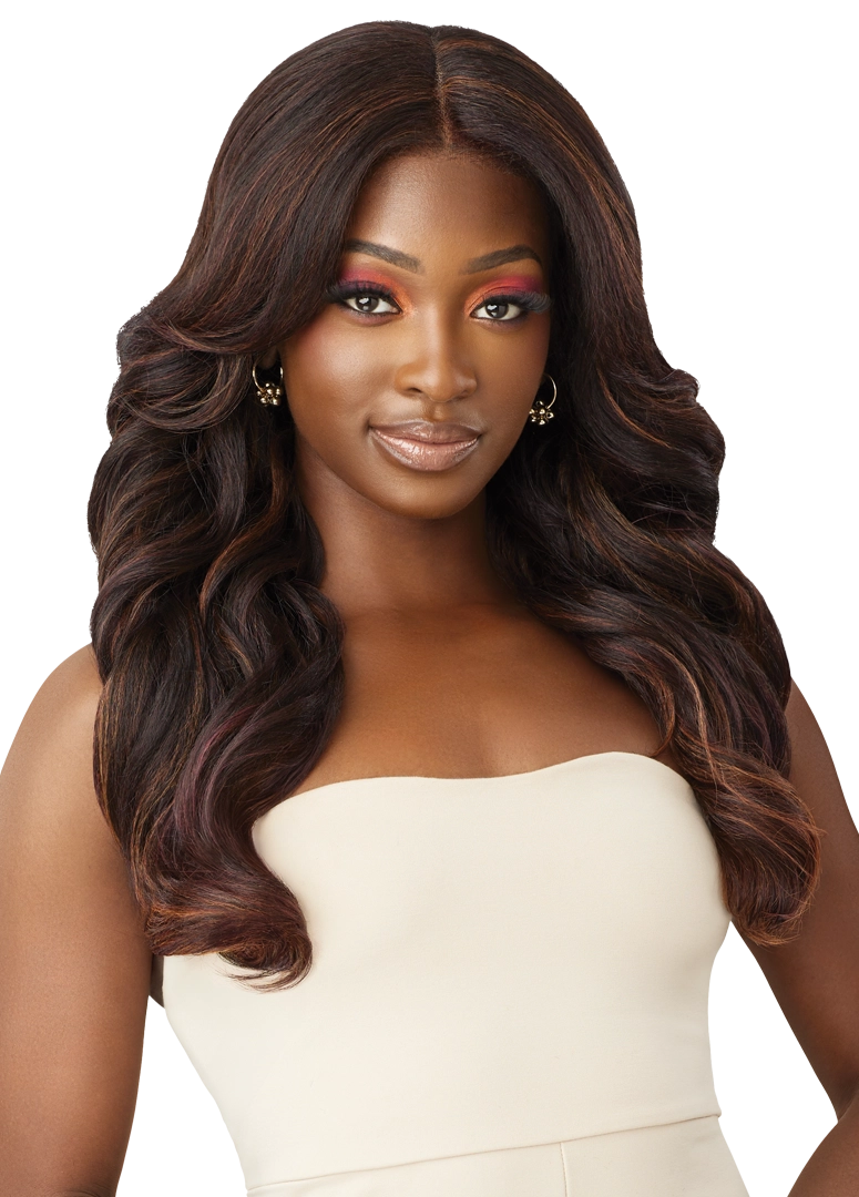 Outre Synthetic Melted Hairline HD Lace Front Wig Kass QLMHKAS - Elevate Styles