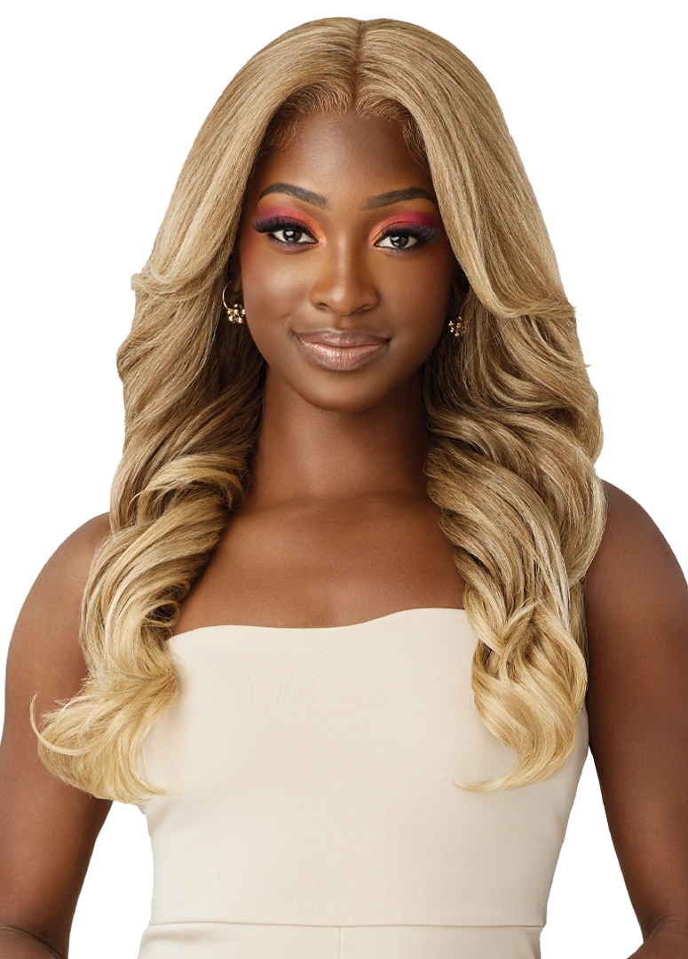 Outre Synthetic Melted Hairline HD Lace Front Wig Kass QLMHKAS - Elevate Styles