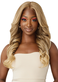 Thumbnail for Outre Synthetic Melted Hairline HD Lace Front Wig Kass QLMHKAS - Elevate Styles
