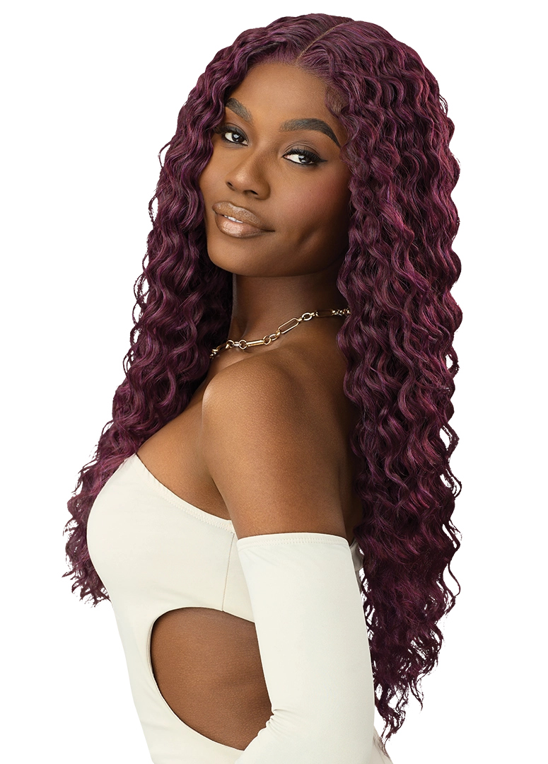 Outre Synthetic Melted Hairline HD Lace Front Wig MH115 QLMHMH115 - Elevate Styles