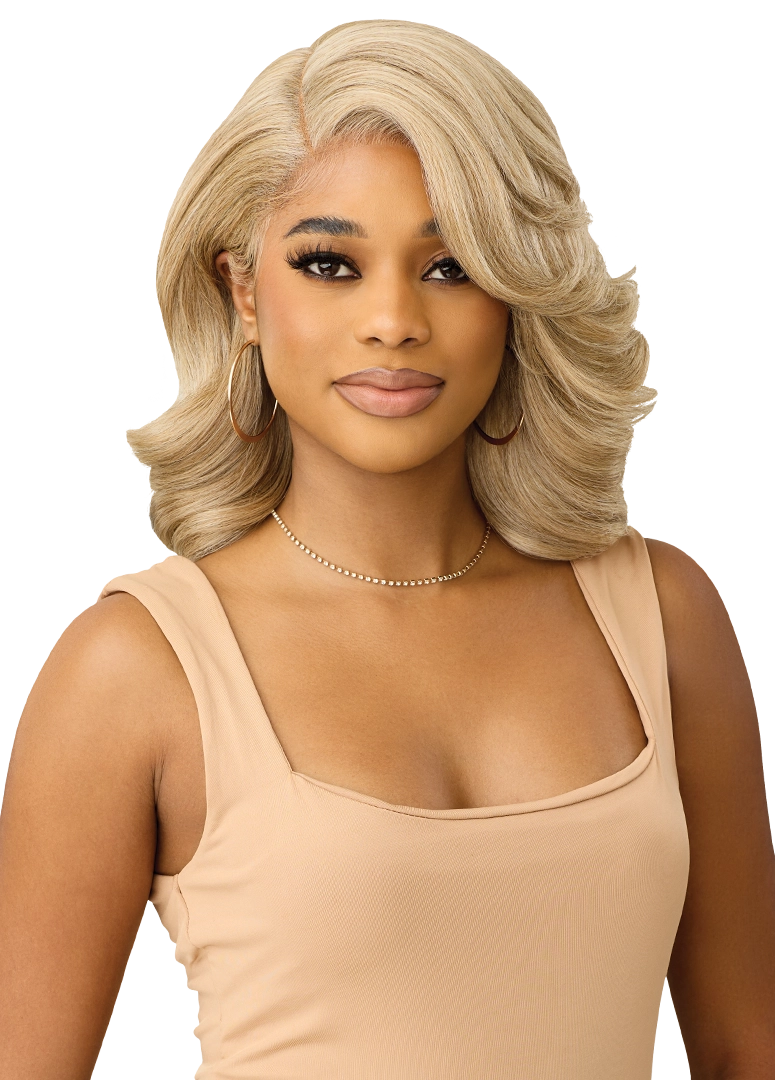 Outre Synthetic Melted Hairline HD Lace Front Wig MH117 QLMHMH117 - Elevate Styles
