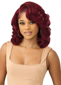 Thumbnail for Outre Synthetic Melted Hairline HD Lace Front Wig MH117 QLMHMH117 - Elevate Styles