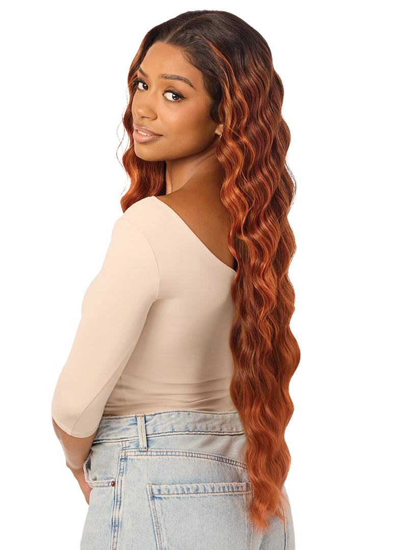 Outre Synthetic Melted Hairline HD Lace Front Wig MH124 QLMHMH124 - Elevate Styles
