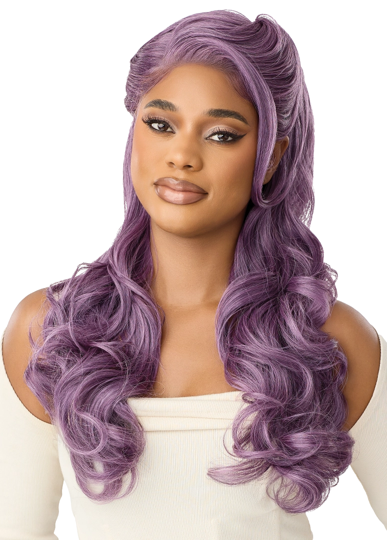 Outre Synthetic Melted Hairline HD Lace Front Wig MH126 QLMHMH126 - Elevate Styles