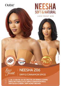 Thumbnail for Outre Premium Soft & Natural HD Lace Front Wig Neesha 206 - Elevate Styles