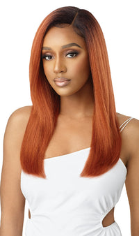 Thumbnail for Outre HD Pre-Plucked Lace Front Wig Natural Yaki 22 - Elevate Styles
