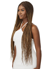Thumbnail for Outre Whole Lace HD Braided Lace Front Wig Knotless Box Braids 36 - Elevate Styles