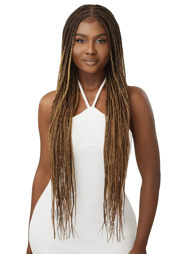 Outre Whole Lace HD Braided Lace Front Wig Knotless Box Braids 36 - Elevate Styles