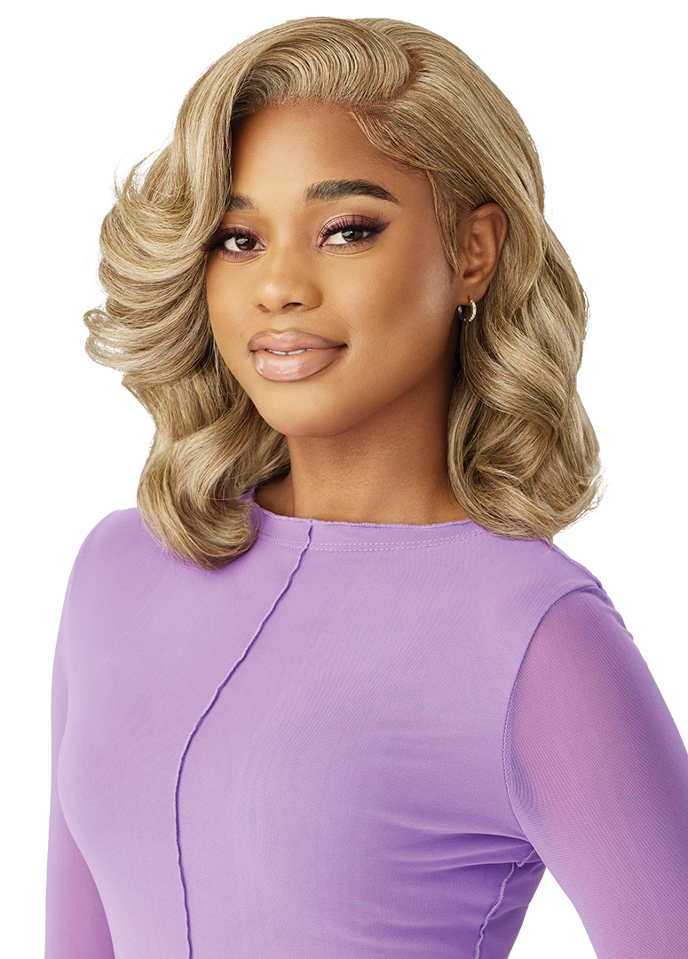 Outre Perfect Hairline Swoop Series Frontal Lace 13"x 4" HD Transparent Lace Front Wig Swoop 11 - Elevate Styles