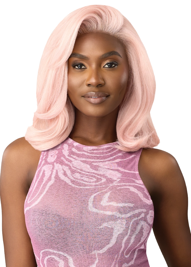 Outre Perfect Hairline Swoop Series Frontal Lace 13"x 4" HD Transparent Lace Front Wig Swoop 14 - Elevate Styles