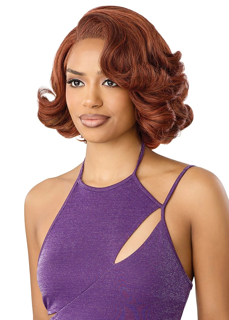 Outre Perfect Hairline Swoop Series Frontal Lace 13"x 4" HD Transparent Lace Front Wig Swoop 22 QLPHLSSWO22 - Elevate Styles