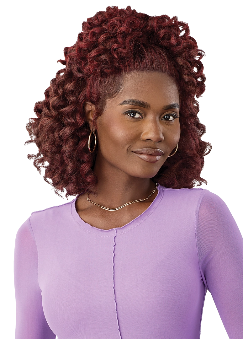 Outre Perfect Hairline Swoop Series Frontal Lace 13"x 4" HD Transparent Lace Front Wig Swoop 24 QLPHLSSWO24 - Elevate Styles