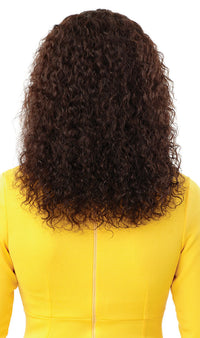 Thumbnail for Outre Daily Wig Human Hair Wet n Wavy Wig Natural Deep 16